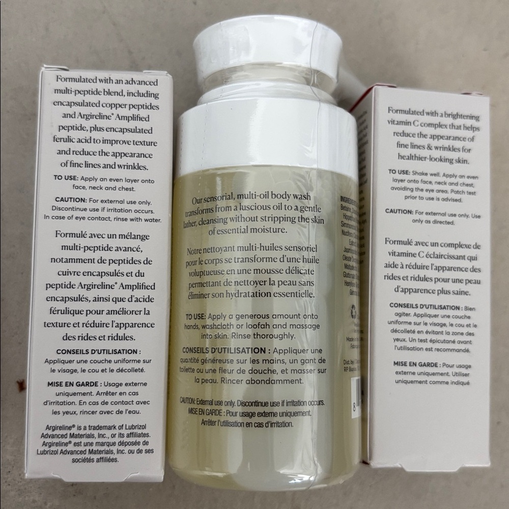 NWT NATURIUM Skincare Serum, Vit C, & Body Wash Set - Picture 6 of 10